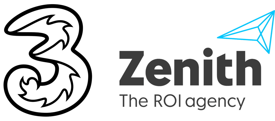 Zenith UK & Three logo